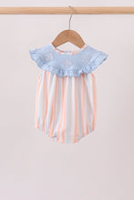 Seashell Stripe Embroidered Bubble