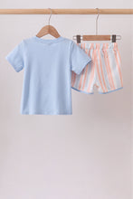 Seashell Stripe Embroidered Set - ARIA KIDS