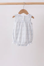 Blue Faith Quote Embroidered Bubble - ARIA KIDS
