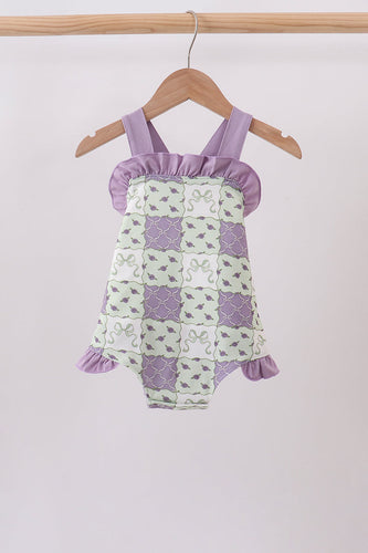 Purple Floral Bubble - ARIA KIDS