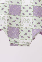 Purple Floral Bubble