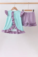 Blue under the sea Embroidered Set