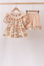 Child of God Smocked Ruffle Shorts Set