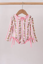 Pink Garden Ruffle Rashguard