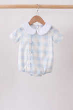 Blue Gingham Bubble