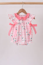 Pink Floral Ruffle Bubble