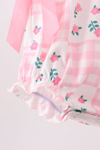 Pink Floral Ruffle Bubble