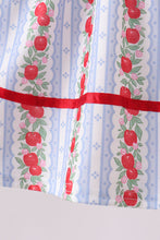 Red Apple Embroidered Bloomer Set