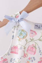 Blue Hydrangea Ruffle Bloomer Set - ARIA KIDS