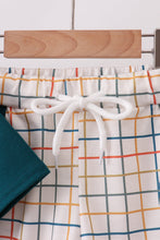 Teal Puppy Applique Plaid Set - ARIA KIDS