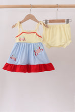 Blue Crab Applique Bloomer Set - ARIA KIDS