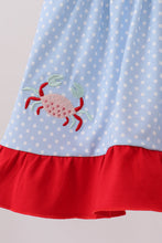 Blue Crab Applique Bloomer Set - ARIA KIDS