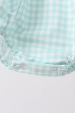 Green Gingham Bubble