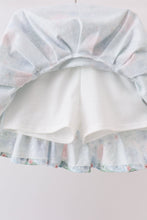 Floral Print Skorts Set
