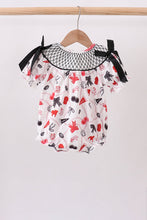 Black Georgia Smocked Bow Bubble