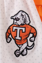 Orange Tennessee Applique Ruffle Shorts Set