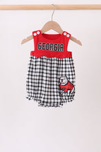 Red Georgia Applique Gingham Bubble