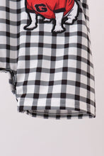 Red Georgia Applique Gingham Jon Jon