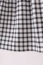 Red Georgia Applique Gingham Dress