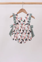 Sage Mallard French Knot Ruffle Bubble