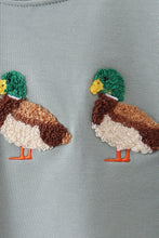 Sage Mallard French Knot Top