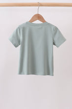 Sage Mallard French Knot Top