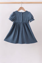 Garden Rose Smocked Ruffle Dress