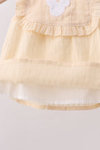 Oatmeal character french knot bloomer set