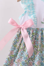 Mint Chicken Applique Ruffle Pants Set
