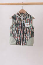 Camo Duck Embroidered Zip Vest