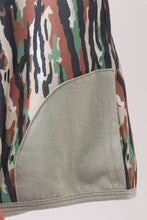 Camo Duck Embroidered Zip Vest