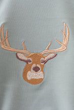 Sage Deer Embroidery Bubble