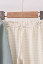 Sage Deer Embroidery Pants Set