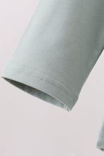 Sage Deer Embroidery Pants Set