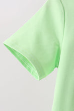 Green Hocus pocus french knot pants set - ARIA KIDS