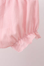 Pink Lace Jacquard Bloomer Set