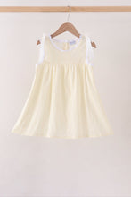 Beige Jacquard Lace Dress - ARIA KIDS