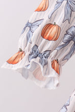 Blue Pumpkin Smocked Pants Set