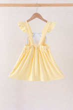 Cream Jack-O-Lantern Applique Ruffle Dress - ARIA KIDS