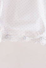 Orange Pumpkin Bow Embroidery Bubble