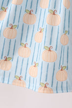 Blue Pumpkin Embroidery Ruffle Dress