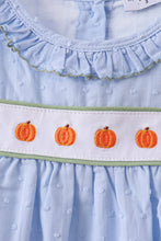 Blue Pumpkin Embroidery jacquard Ruffle Dress