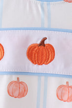 Blue Pumpkin Embroidery Bubble