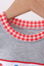 Grey character embroidery bubble - ARIA KIDS