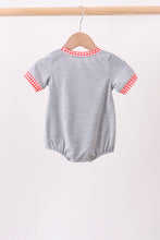 Grey character embroidery bubble - ARIA KIDS