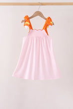 Pink Gingham Candy Corn Dress - ARIA KIDS