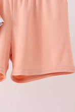 Coral Pumpkin Bow Bamboo Set - ARIA KIDS