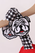 Red Georgia Go Dawgs Smocked Bubble - ARIA KIDS