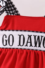 Red Georgia Go Dawgs Smocked Bloomer Set