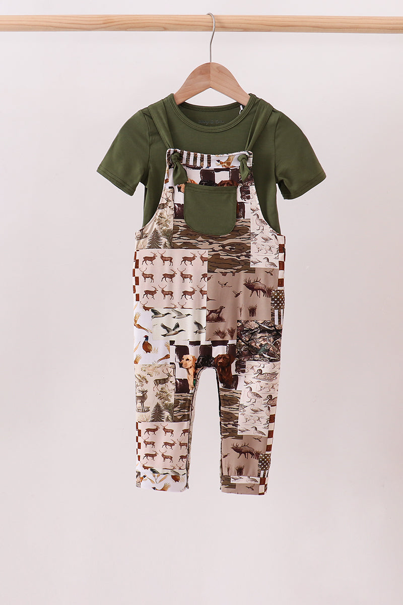 Forest Hunting bamboo 2pc set - ARIA KIDS